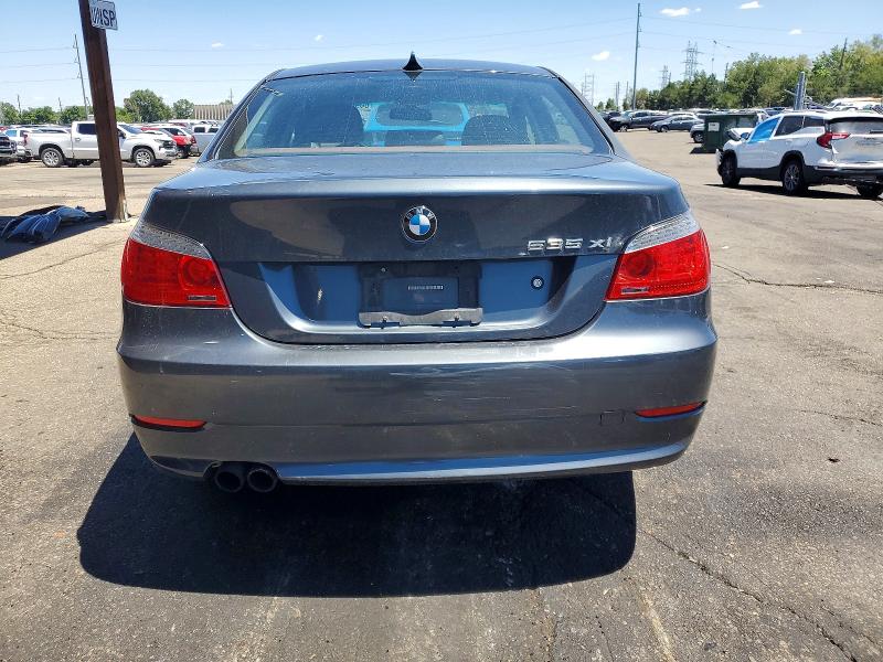 2008 BMW 5 series VIN WBANV93568C131296 COPART salvage auction — FRONT END, CO - PUBLIC - SALVAGE TITLE (P), sold $1,100 on 2026-07-28 (photo 6)