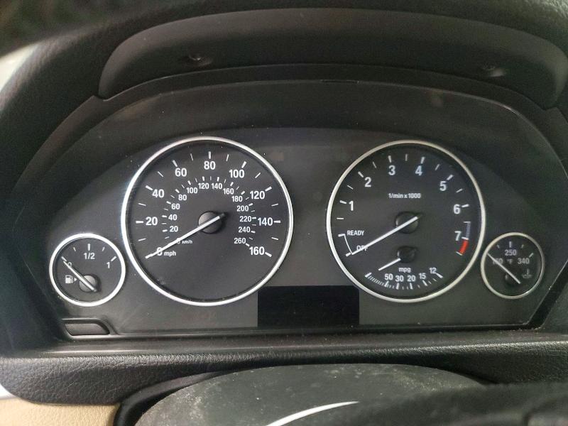 2013 BMW 3er VIN WBA3B5C56DF590894 COPART salvage auction — MECHANICAL, Salvage Title, sold $525 on 2026-07-21 (photo 9)