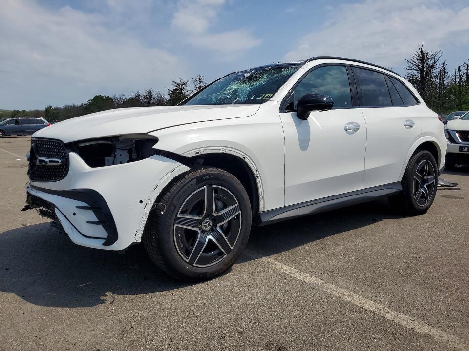 2024 Mercedes-benz Glc VIN W1NKM4HB6RF172143 COPART salvage auction — FRONT END, Ny - Mv-907A Salvage Certificate, sold $20,900 on 2026-07-15 (photo 1)