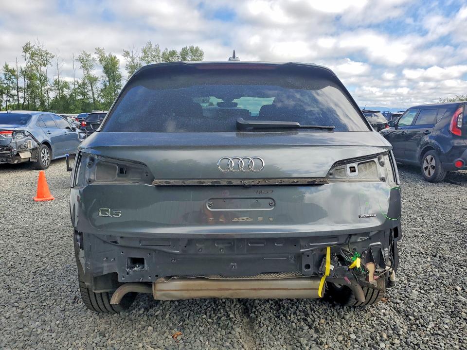 2021 Audi Q5 VIN WA1F2AFY5M2104477 COPART salvage auction — REAR END, Salvage Title, sold $15,300 on 2026-07-20 (photo 6)