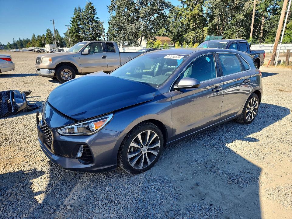 2018 Hyundai Elantra VIN KMHH35LE5JU024637 COPART salvage auction — FRONT END, Wa - Bill Of Sale, sold $150 on 2026-07-28 (photo 1)