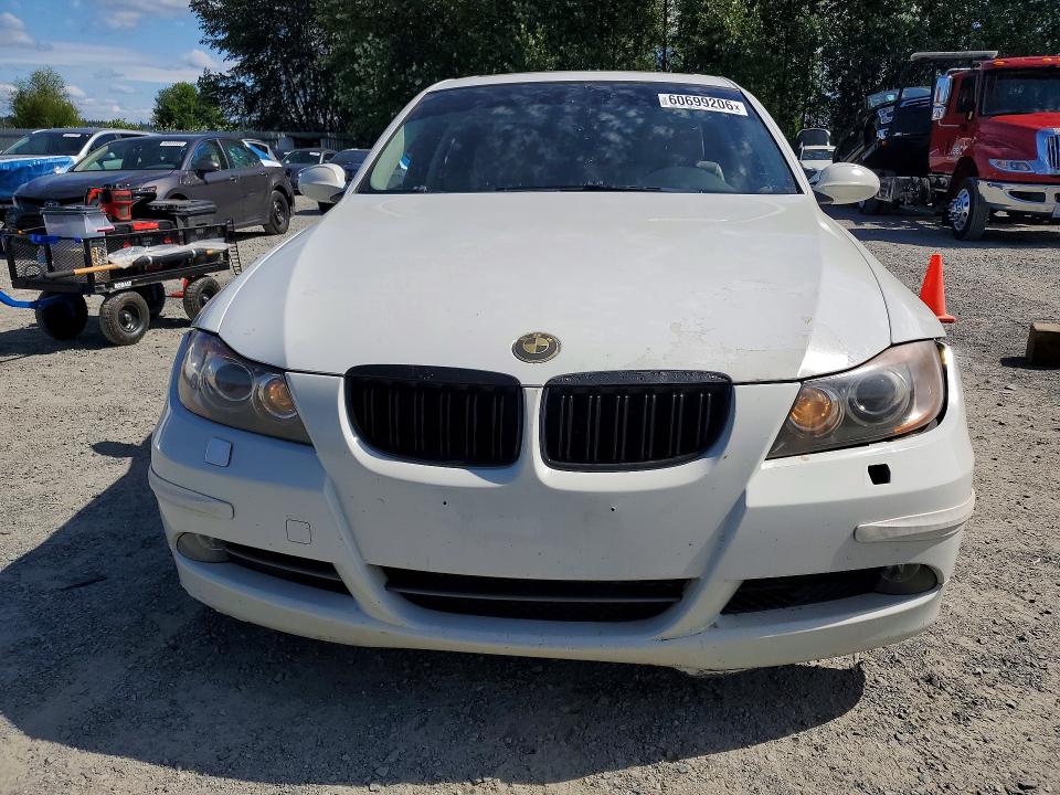 2006 BMW 3 series VIN WBAVB33506PS12838 COPART salvage auction — FRONT END, WA - BILL OF SALE, sold $250 on 2026-07-20 (photo 5)
