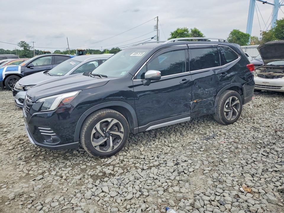 2022 Subaru Forester VIN JF2SKARC0NH436931 COPART salvage auction — SIDE, Nj - Cert Of Title-Salvage, sold $8,100 on 2026-07-20 (photo 1)