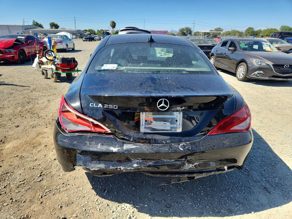 2018 Mercedes-benz Cla-class VIN WDDSJ4EB5JN581867 COPART salvage auction — REAR END, CA - SALVAGE CERTIFICATE, sold $125 on 2026-07-21 (photo 6)