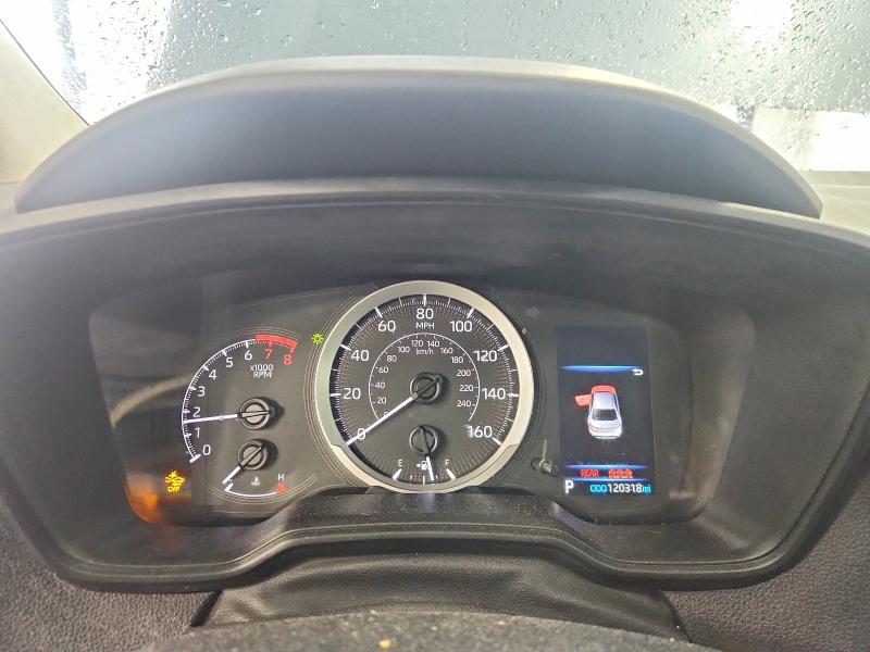 2022 Toyota Corolla VIN 5YFEPMAE1NP366713 COPART salvage auction — FRONT END, FL - CERTIFICATE OF TITLE, sold $7,200 on 2026-07-20 (photo 9)