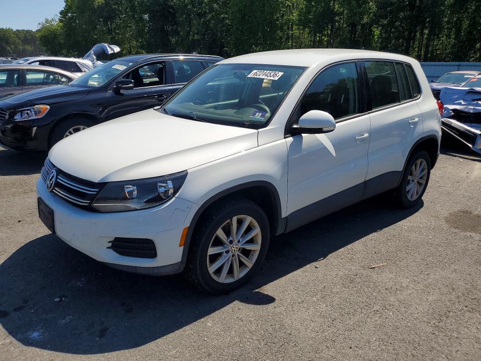 2017 Volkswagen Tiguan VIN WVGBV7AX1HK052702 COPART salvage auction — REAR END, NJ - CERTIFICATE OF TITLE, sold $150 on 2026-07-30 (photo 1)