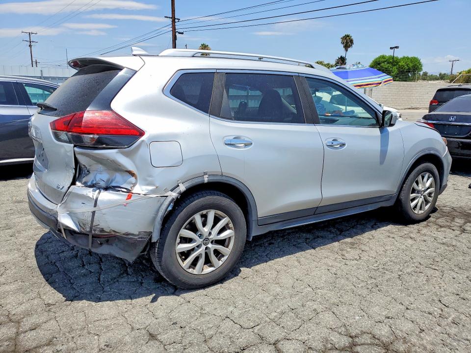 2017 Nissan Rogue VIN JN8AT2MT8HW396011 COPART salvage auction — REAR END, Ca - Lien Papers-Salvage Or Ac, sold $1,250 on 2026-07-30 (photo 3)