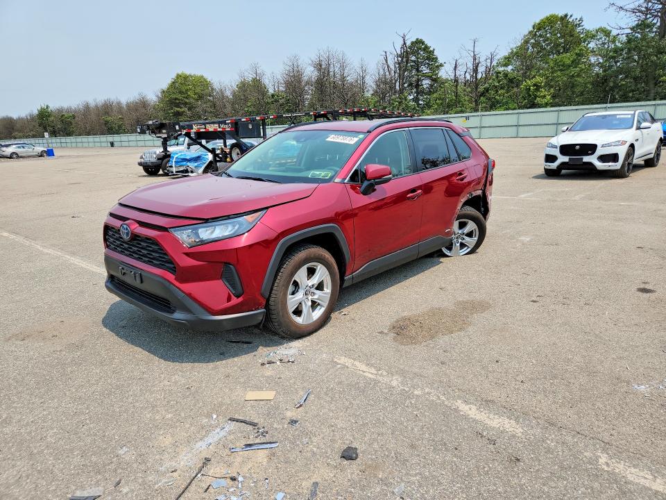2019 Toyota Rav 4 VIN JTMMWRFV2KD033438 COPART salvage auction — REAR END, Ny - Mv-907A Salvage Certificate, sold $2,350 on 2026-07-27 (photo 1)