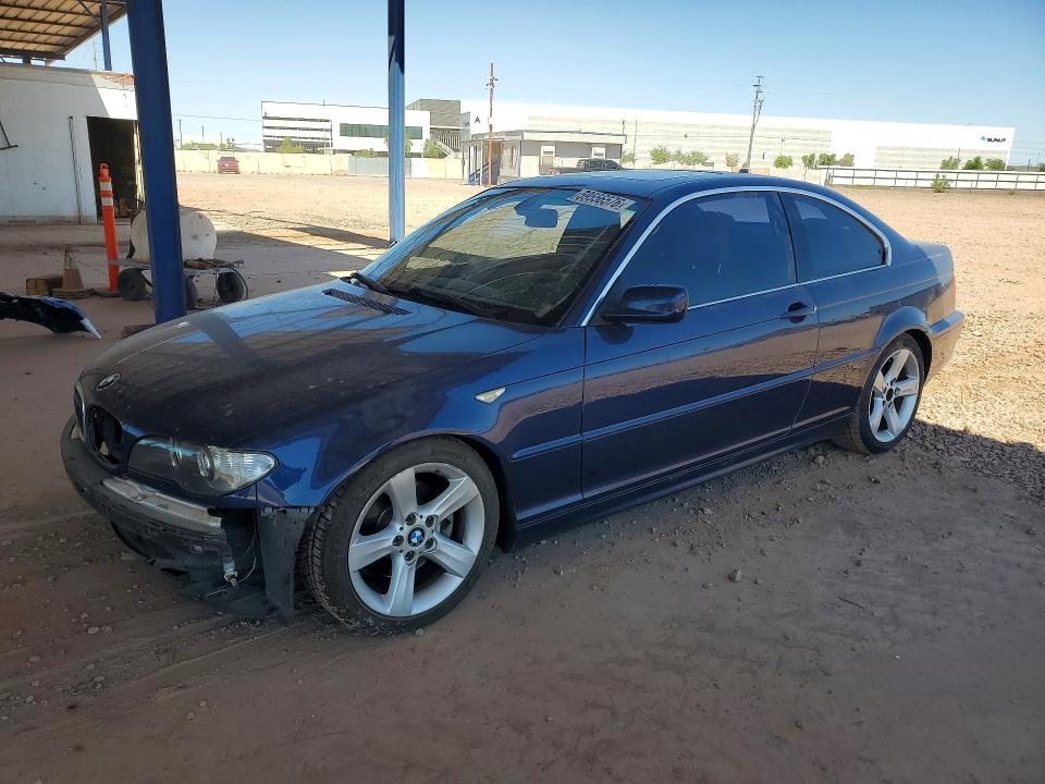 2005 BMW 3 series VIN WBABD33495PL07577 COPART salvage auction — FRONT END, Az - Cert Of Title - Salvage, sold $950 on 2026-07-16 (photo 1)