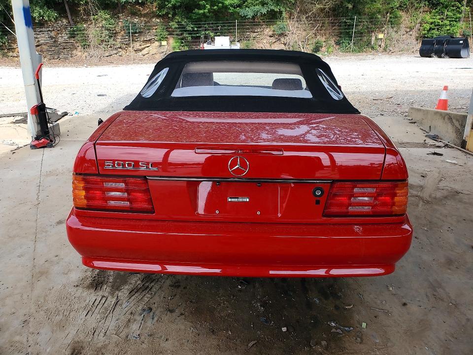 1993 Mercedes-benz 500 VIN WDBFA67E3PF075261 COPART salvage auction — MECHANICAL, Al - Certificate Of Title, sold $5,200 on 2026-07-14 (photo 6)