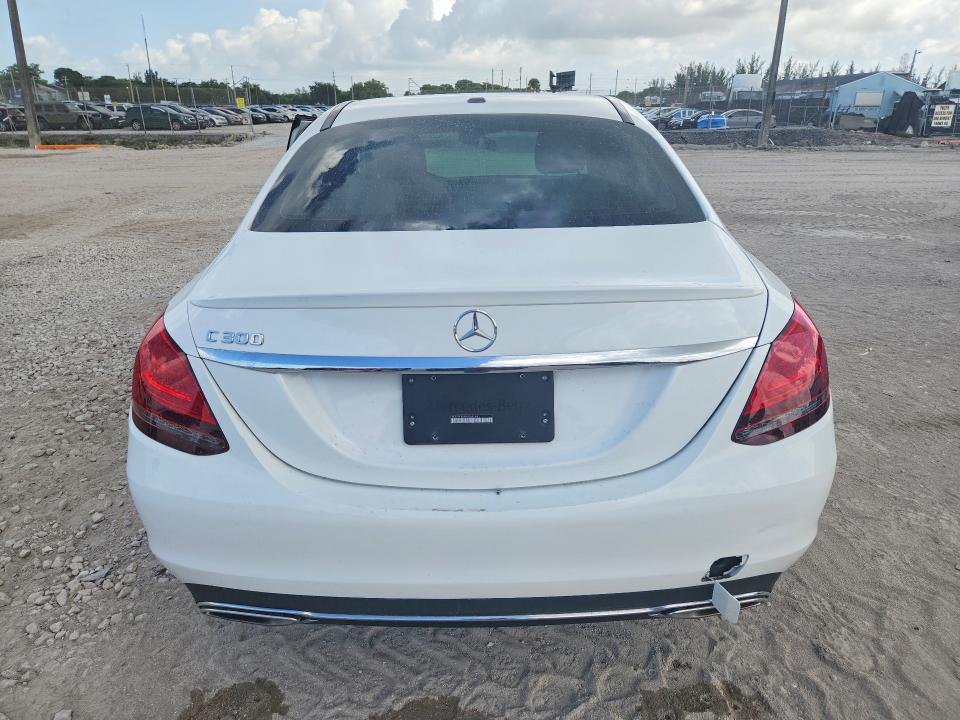 2020 Mercedes-benz C-klasse VIN WDDWF8DB9LR542481 COPART salvage auction — SIDE, Fl - Certificate Of Destruction, sold $6,500 on 2026-08-11 (photo 6)