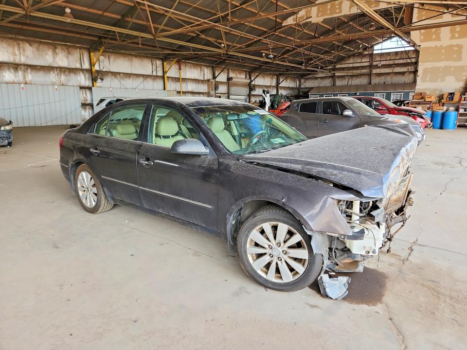 2009 Hyundai Sonata VIN 5NPEU46C29H548181 COPART salvage auction — FRONT END, Az - Certificate Of Title (P), sold $500 on 2026-07-20 (photo 4)