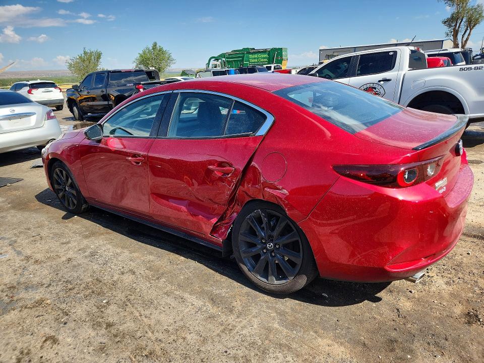 2025 Mazda 3 VIN 3MZBPABM4SM476839 COPART salvage auction — REAR END, Nm - Cert Of Title-Salvage, sold $5,499 on 2026-09-28 (photo 2)