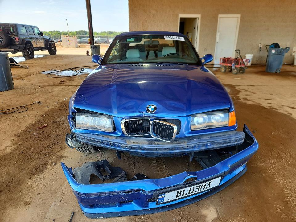 1999 BMW M3 VIN WBSBK9336XEC43222 COPART salvage auction — FRONT END, Al - Cert Of Title-Salvage Title, sold $4,450 on 2026-07-22 (photo 5)