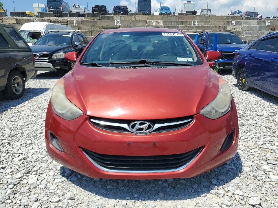2011 Hyundai Elantra VIN KMHDH4AE7BU103578 COPART salvage auction — MECHANICAL, KY - CERTIFICATE OF TITLE, sold $600 on 2026-07-31 (photo 5)