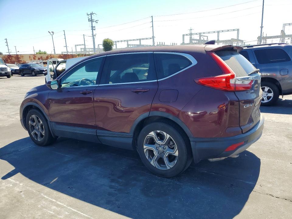 2019 Honda Cr-v VIN 7FARW1H89KE028507 COPART salvage auction — REAR END, Ca - Salvage Certificate, sold $8,100 on 2026-07-24 (photo 2)