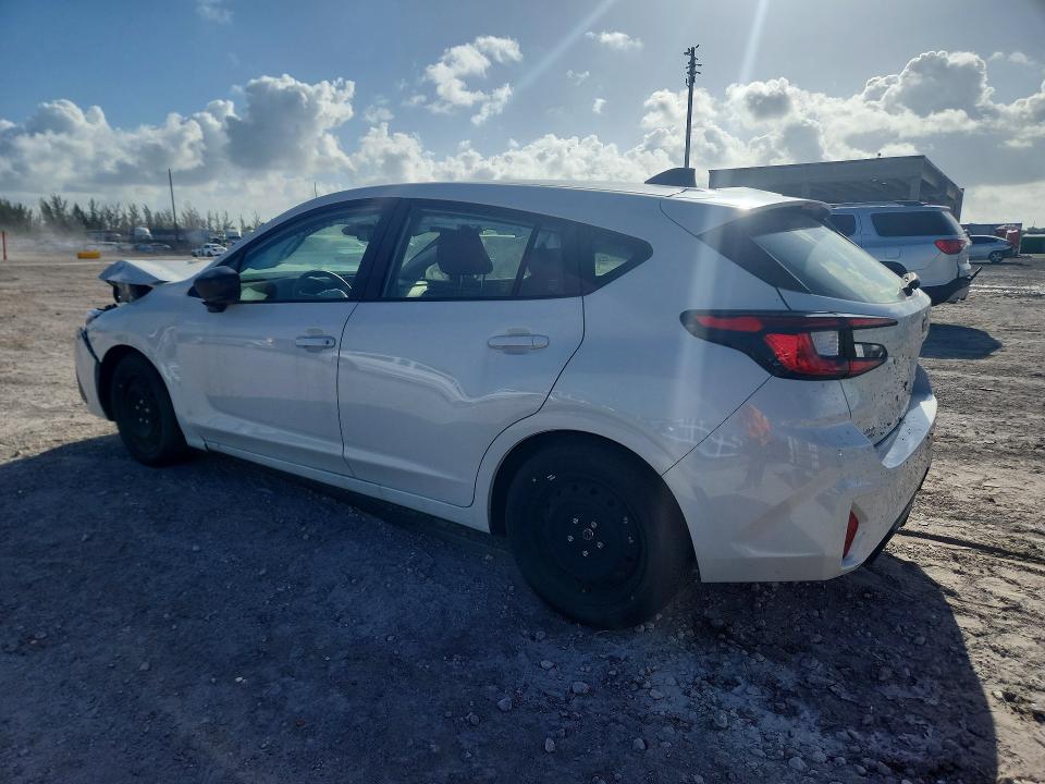 2025 Subaru Impreza VIN JF1GUABC8S8319737 COPART salvage auction — FRONT END, Fl - Certificate Of Destruction, sold $3,550 on 2026-07-21 (photo 2)