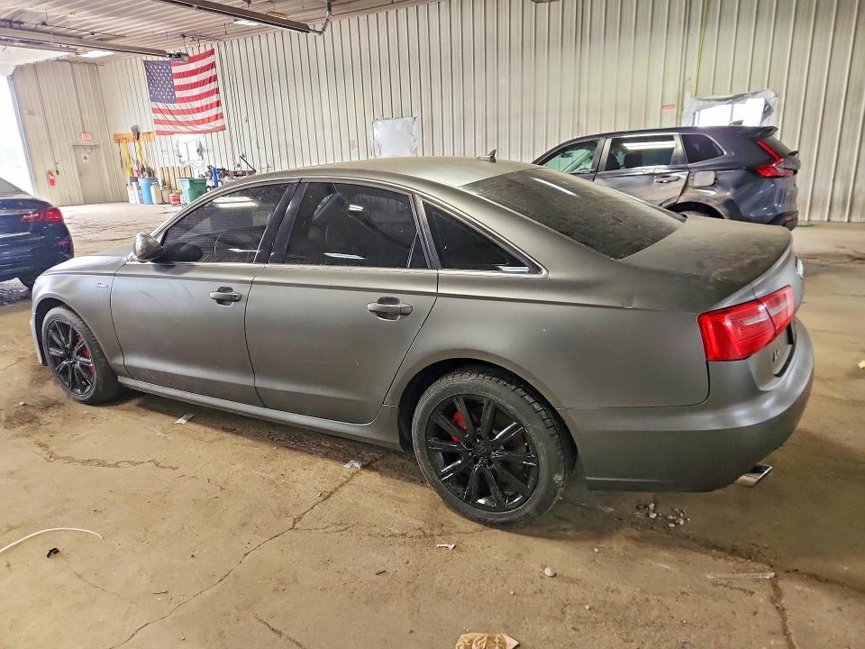 2014 Audi A6 VIN WAUHGAFC0EN081868 COPART salvage auction — VANDALISM, WI - CERTIFICATE OF TITLE, sold $250 on 2026-07-27 (photo 2)