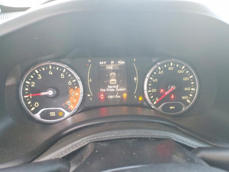 2016 Jeep Renegade VIN ZACCJABT6GPE18316 COPART salvage auction — MINOR DENT/SCRATCHES, Tx - Cert Of Title-Rebuilt Salvage, sold $2,450 on 2026-07-29 (photo 9)