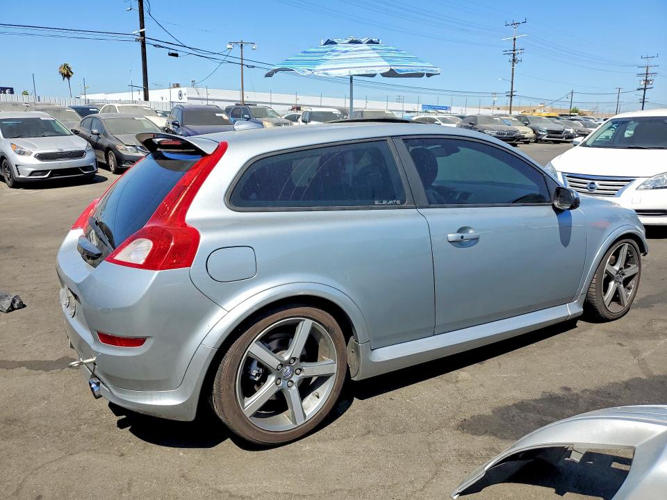 2013 Volvo C30 VIN YV1672MK8D2311533 COPART salvage auction — FRONT END, Ca - Salvage Certificate, sold $575 on 2026-09-02 (photo 3)