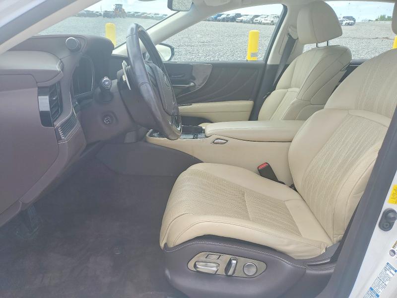 2019 Lexus Ls VIN JTHC51FFXK5006859 COPART salvage auction — FRONT END, Ky - Cert Of Title-Salvage, sold $11,100 on 2026-08-20 (photo 7)