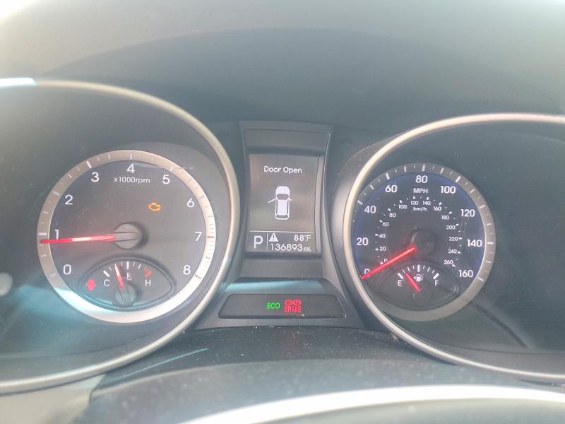 2015 Hyundai Santa fe VIN KM8SM4HF6FU109198 COPART salvage auction — FRONT END, Mt - Certificate Of Title, sold $2,650 on 2026-07-20 (photo 9)