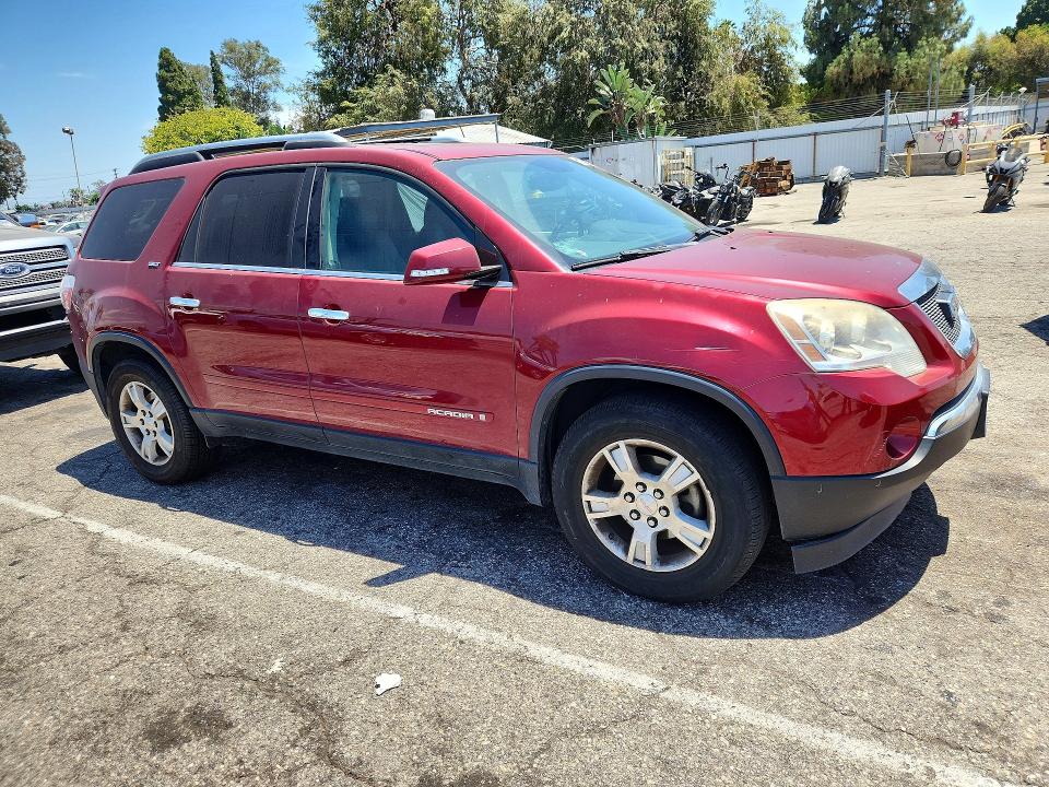 2007 Gmc Acadia VIN 1GKEV33767J169692 COPART salvage auction — MINOR DENT/SCRATCHES, CA - DIS/DLR/EXP ONLY CLEAN TITLE, sold $225 on 2026-07-29 (photo 4)