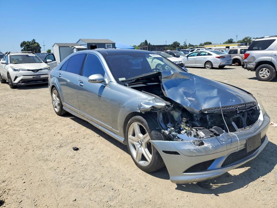 2007 Mercedes-benz S-klasse VIN WDDNG71X67A054161 COPART salvage auction — FRONT END, Ca - Salvage Certificate, sold $1,200 on 2026-07-21 (photo 4)