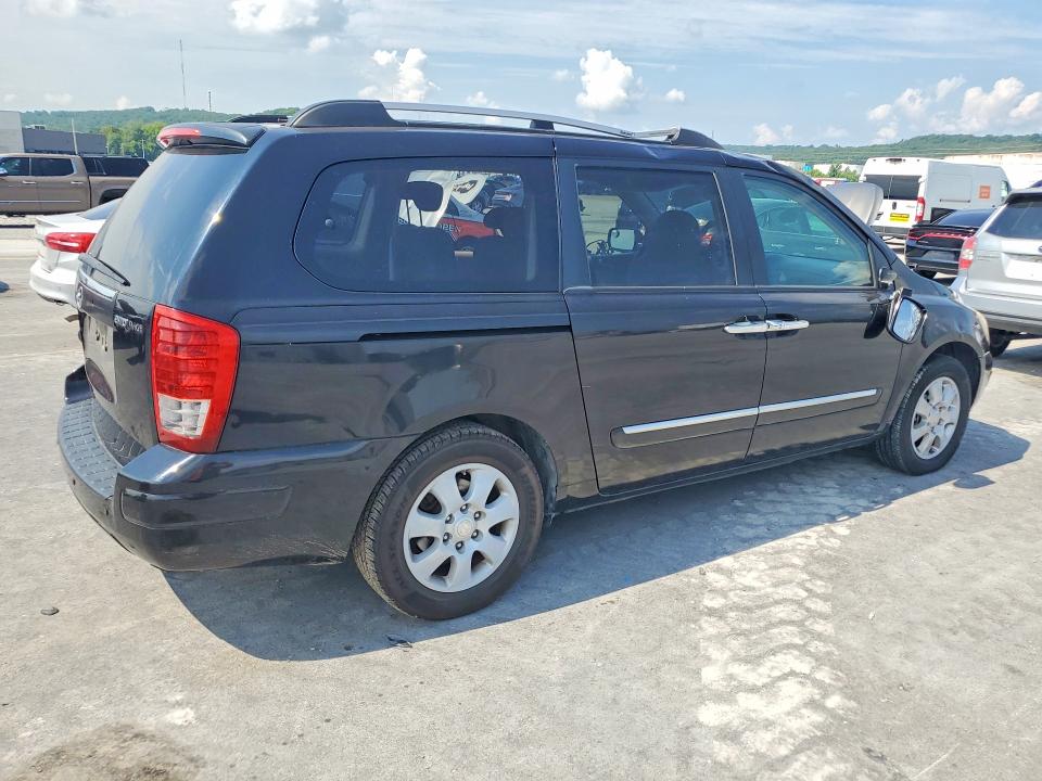 2007 Hyundai Entourage VIN KNDMC233076012960 COPART salvage auction — SIDE, OK - CERT OF TITLE-SALVAGE, sold $925 on 2026-07-31 (photo 3)