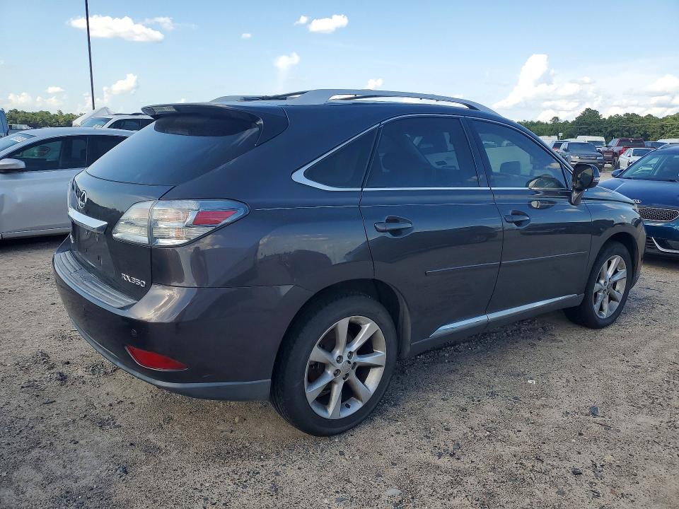 2010 Lexus Rx 350 VIN 2T2ZK1BA3AC035860 COPART salvage auction — MECHANICAL, TX - CERTIFICATE OF TITLE, sold $2,650 on 2026-07-17 (photo 3)