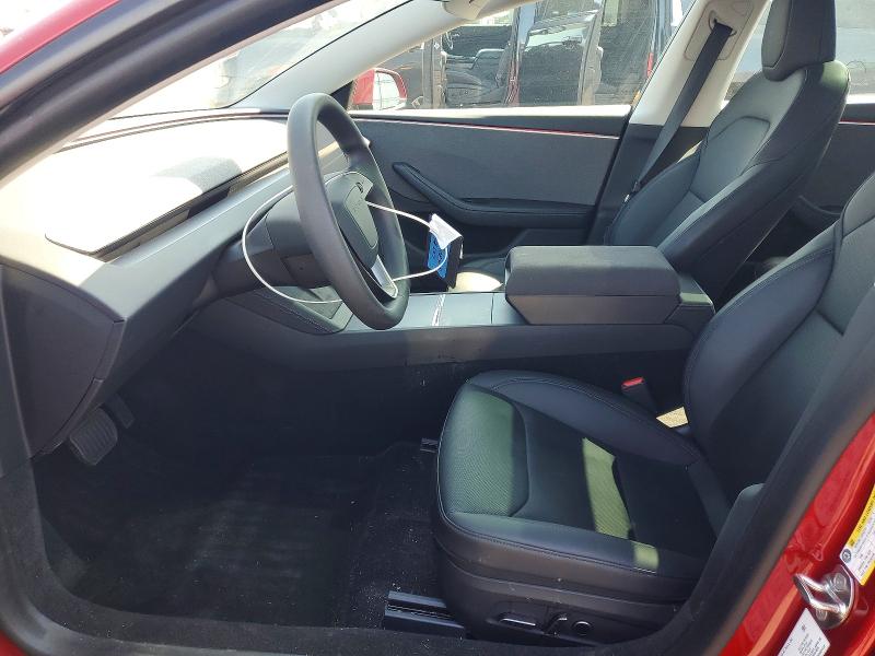 2024 Tesla Model 3 VIN 5YJ3E1EA5RF725095 COPART salvage auction — SIDE, Ca - Salvage Certificate, sold $5,200 on 2026-07-27 (photo 7)