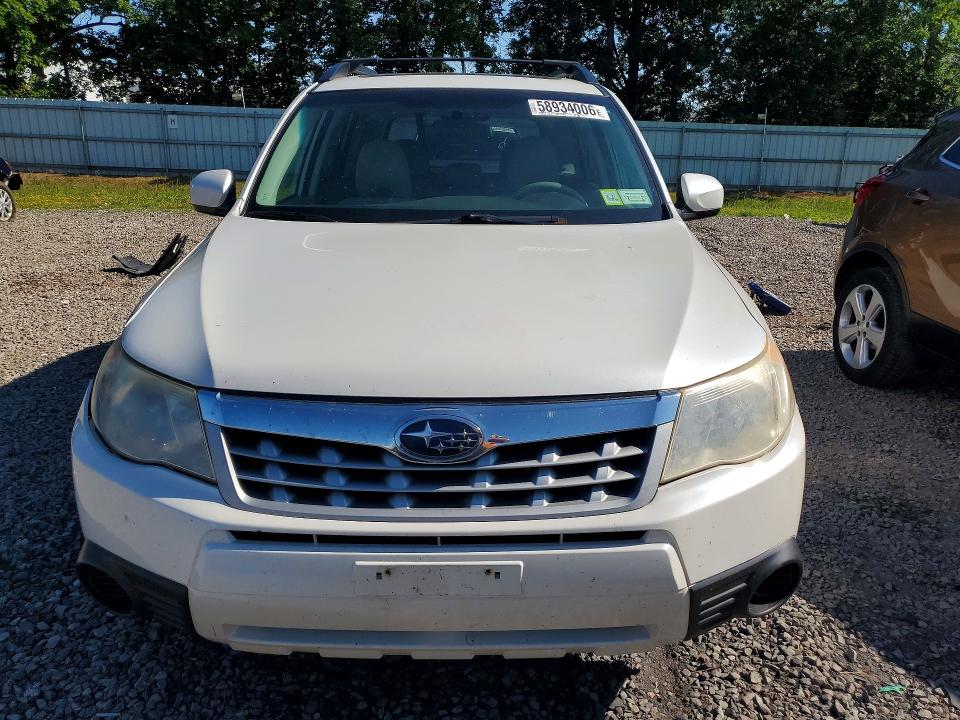 2011 Subaru Forester VIN JF2SHADC3BH755709 COPART salvage auction — FRONT END, Ny - Mv-907A Salvage Certificate, sold $425 on 2026-07-27 (photo 5)