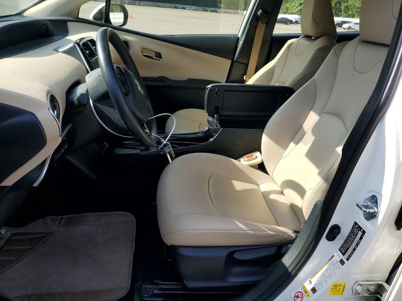 2020 Toyota Prius VIN JTDL9RFU1L3021587 COPART salvage auction — FRONT END, WA - BILL OF SALE, sold $2,900 on 2026-07-27 (photo 7)