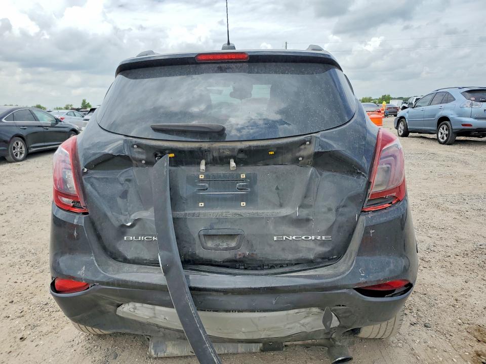 2018 Buick Encore VIN KL4CJASB6JB659439 COPART salvage auction — REAR END, TX - SALVAGE VEHICLE TITLE (P), sold $575 on 2026-07-16 (photo 6)