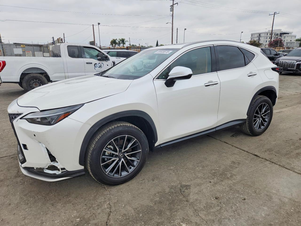 2024 Lexus NX 350h VIN JTJGKCEZ7R2020648 — COPART salvage auction photo