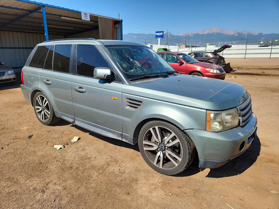 2006 Land rover Range rover sport VIN SALSF25436A928587 COPART salvage auction — FRONT END, Co - Salvage Title, sold $275 on 2026-08-24 (photo 4)