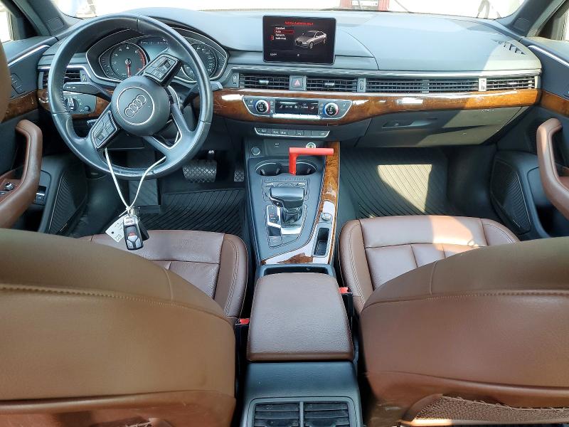 2018 Audi A4 VIN WAUENAF44JA149818 COPART salvage auction — UNDERCARRIAGE, Ny - Mv-907A Salvage Certificate, sold $6,400 on 2026-07-16 (photo 8)