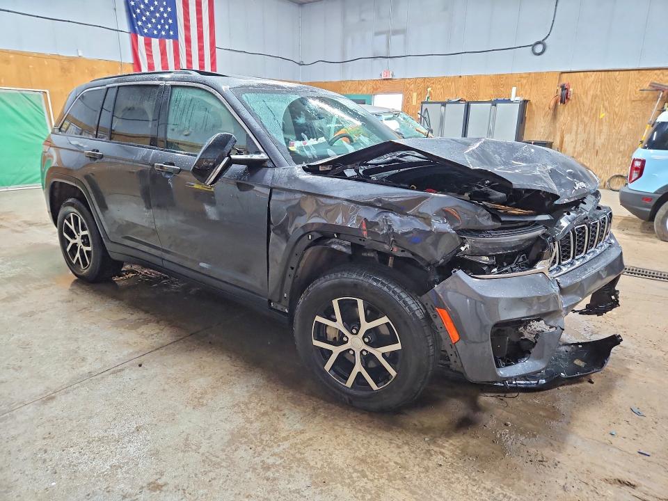 2024 Jeep Grand cherokee VIN 1C4RJHBGXRC201221 COPART salvage auction — FRONT END, Mi - Cert Of Title-Salvage Vehicle, sold $8,300 on 2026-08-22 (photo 4)