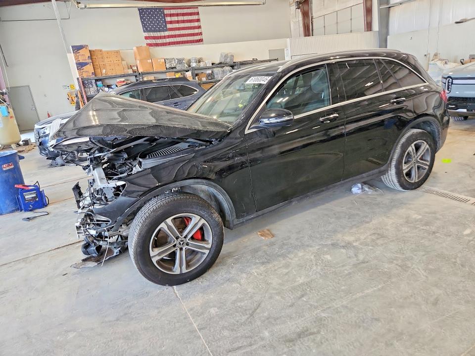 2018 Mercedes-benz Glc VIN WDC0G4KB7JV113590 COPART salvage auction — FRONT END, NE - CERT OF TITLE-SALVAGE, sold $2,350 on 2026-08-04 (photo 1)