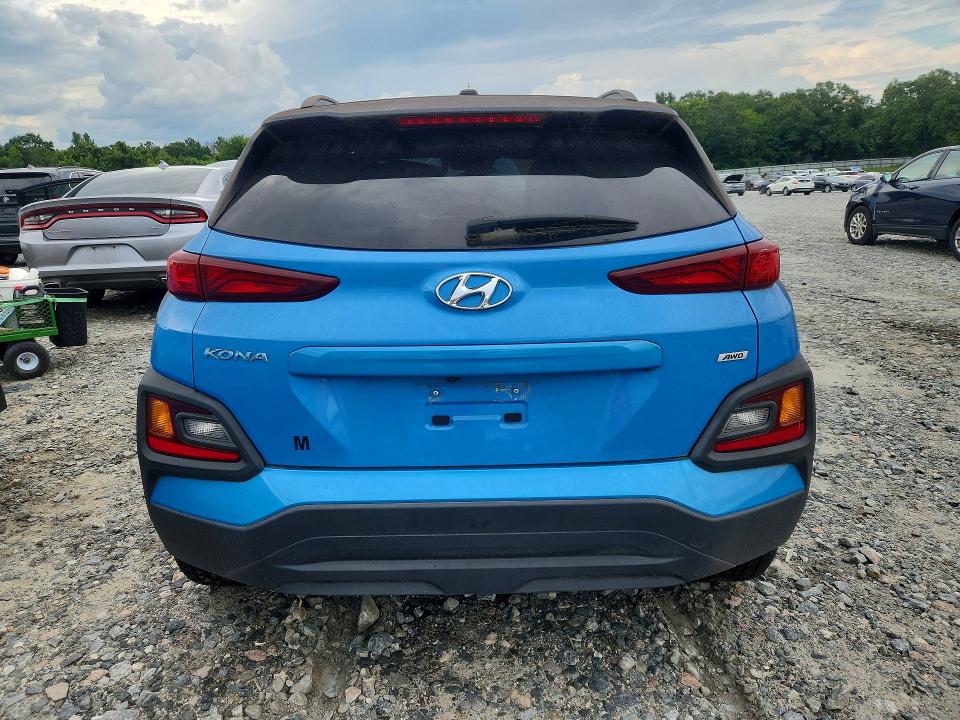 2018 Hyundai Kona VIN KM8K2CAA8JU072193 COPART salvage auction — FRONT END, Ga - Certificate Of Title, sold $800 on 2026-07-30 (photo 6)