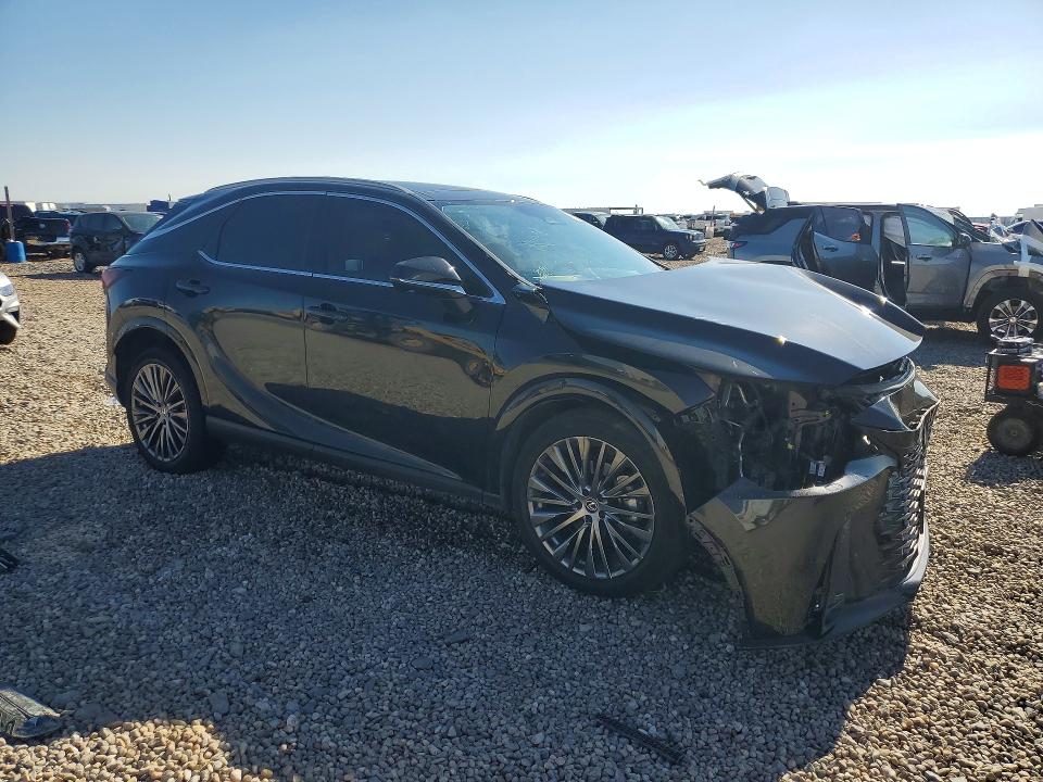 2023 Lexus Rx VIN 2T2BAMCA4PC022175 COPART salvage auction — FRONT END, TX - SALVAGE VEHICLE TITLE, sold $24,300 on 2026-09-22 (photo 4)