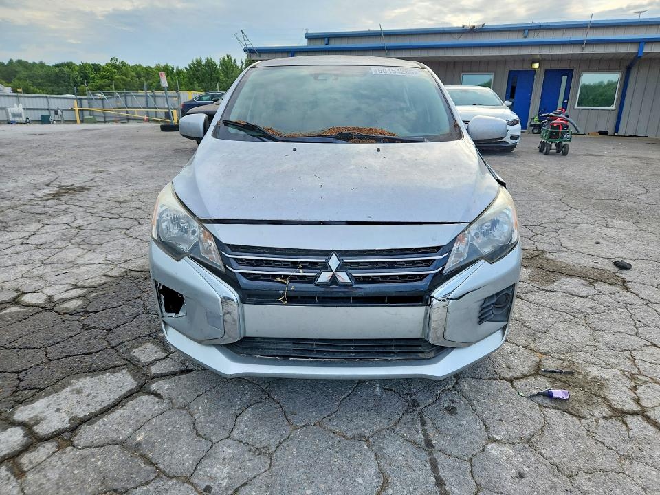 2021 Mitsubishi Mirage VIN ML32FUFJ4MHF03025 COPART salvage auction — REAR END, Tn - Salvage Certificate, sold $175 on 2026-07-21 (photo 5)