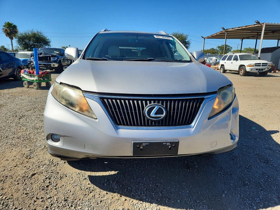 2011 Lexus Rx 350 VIN JTJZK1BA1B2003040 COPART salvage auction — FRONT END, CA - DIS/DLR/EXP ONLY CLEAN TITLE, sold $4,000 on 2026-07-17 (photo 5)