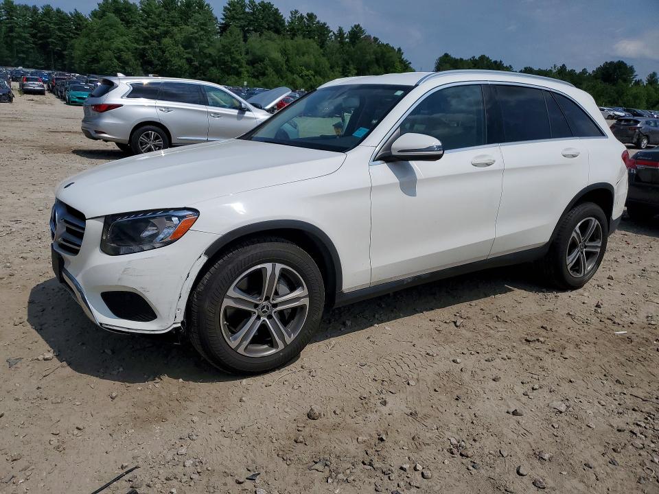2019 Mercedes-benz Glc VIN WDC0G4KBXKV184994 COPART salvage auction — FRONT END, Ma - Cert Of Title-Salvage, sold $9,200 on 2026-07-27 (photo 1)