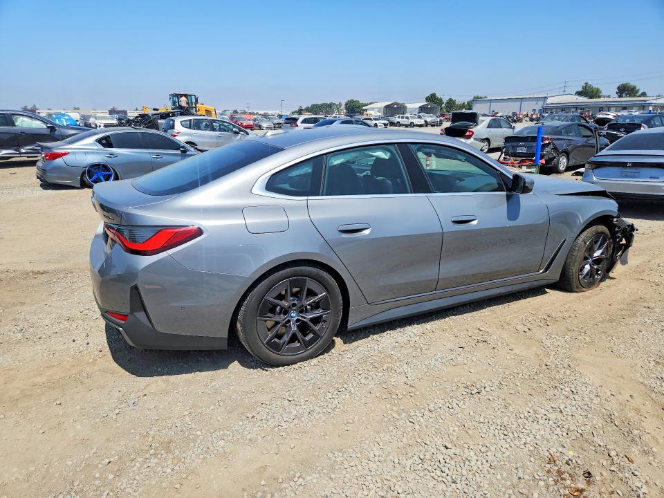 2024 BMW I4 VIN WBY43AW02RFR59897 COPART salvage auction — FRONT END, Salvage Title, sold $11,300 on 2026-08-28 (photo 3)