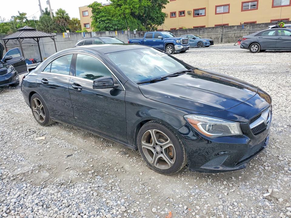 2014 Mercedes-benz Cla-klasse VIN WDDSJ4EB9EN129121 COPART salvage auction — REAR END, Fl - Cert Of Title Slvg Rebuildable, sold $1,750 on 2026-08-07 (photo 4)