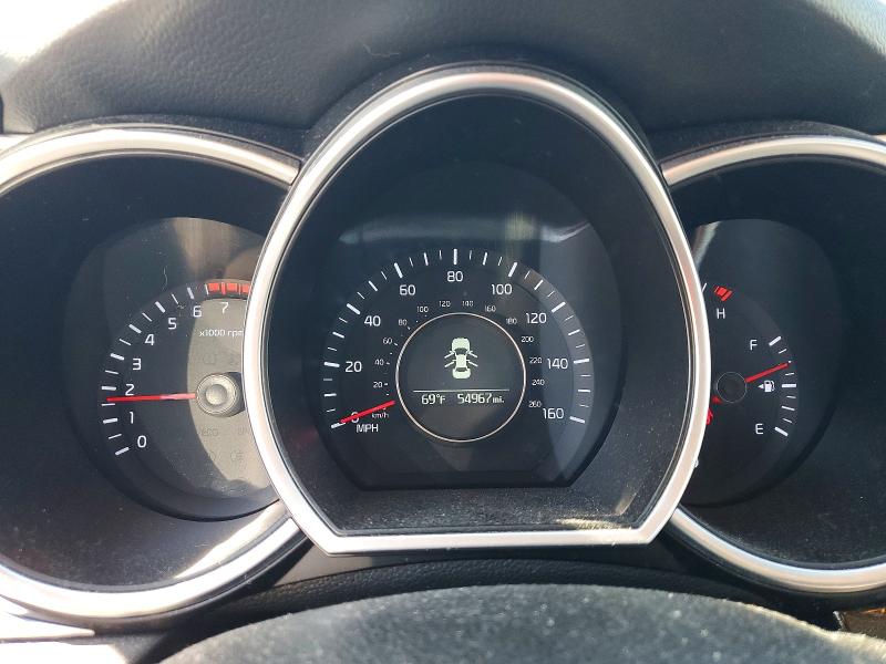 2014 Kia VIN 5XXGN4A79EG311435 COPART salvage auction — FRONT END, Ca - Salvage Certificate, sold $1,950 on 2026-07-14 (photo 9)