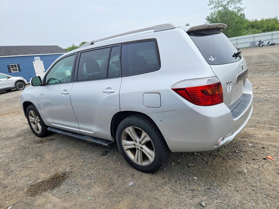 2008 Toyota Highlander VIN JTEES43A482099526 COPART salvage auction — MINOR DENT/SCRATCHES, Ma - Certificate Of Title, sold $125 on 2026-07-29 (photo 2)