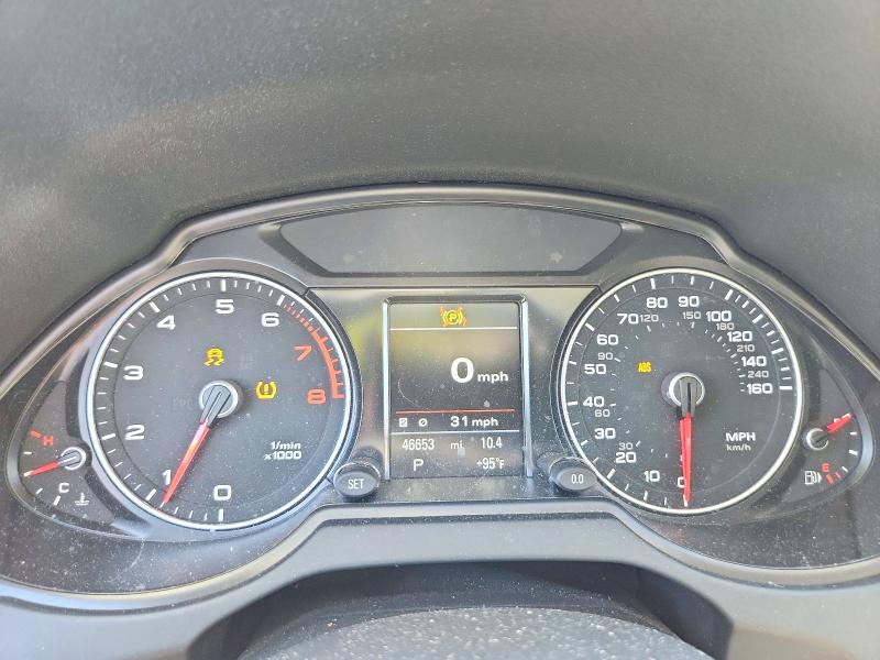 2014 Audi Q5 VIN WA1LFAFP1EA127700 COPART salvage auction — WATER/FLOOD, MA - CERT OF TITLE-RECONSTRCTD FLD, sold $4,250 on 2026-07-20 (photo 9)