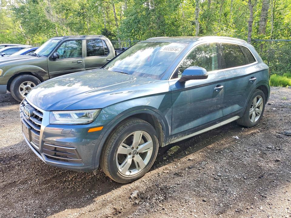 2018 Audi Q5 VIN WA1CNAFY3J2016680 — COPART salvage auction photo